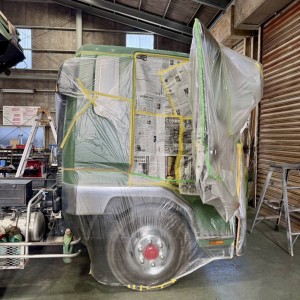 クリア剥げによるルーフ塗装のサムネイル